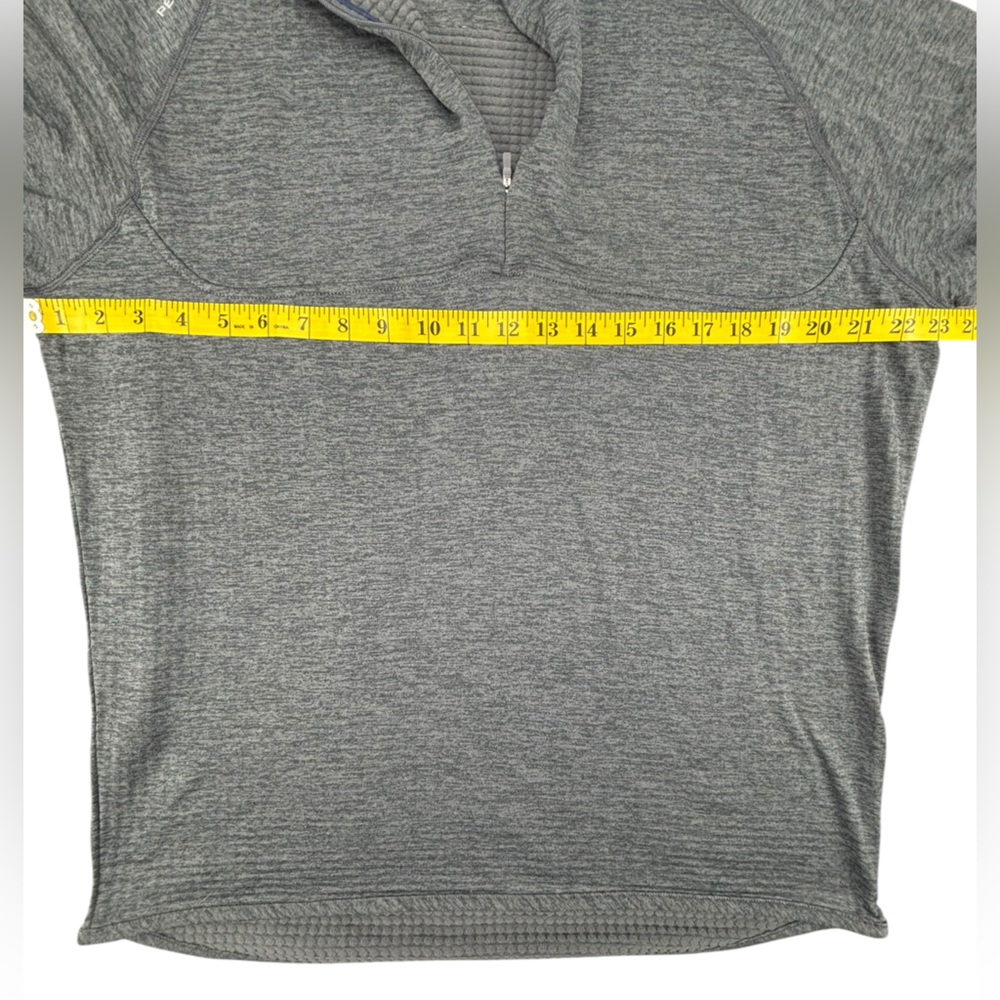 Peter Millar- Maven Performance 1/4 Zip- Color/Iron- Large- Excellent Condition! - Picture 5 of 9